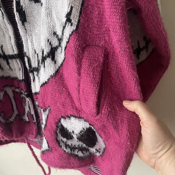 TEJIDOS RUMINAHUI Jack Skellington Hoodie Pink - Picture 8 of 15